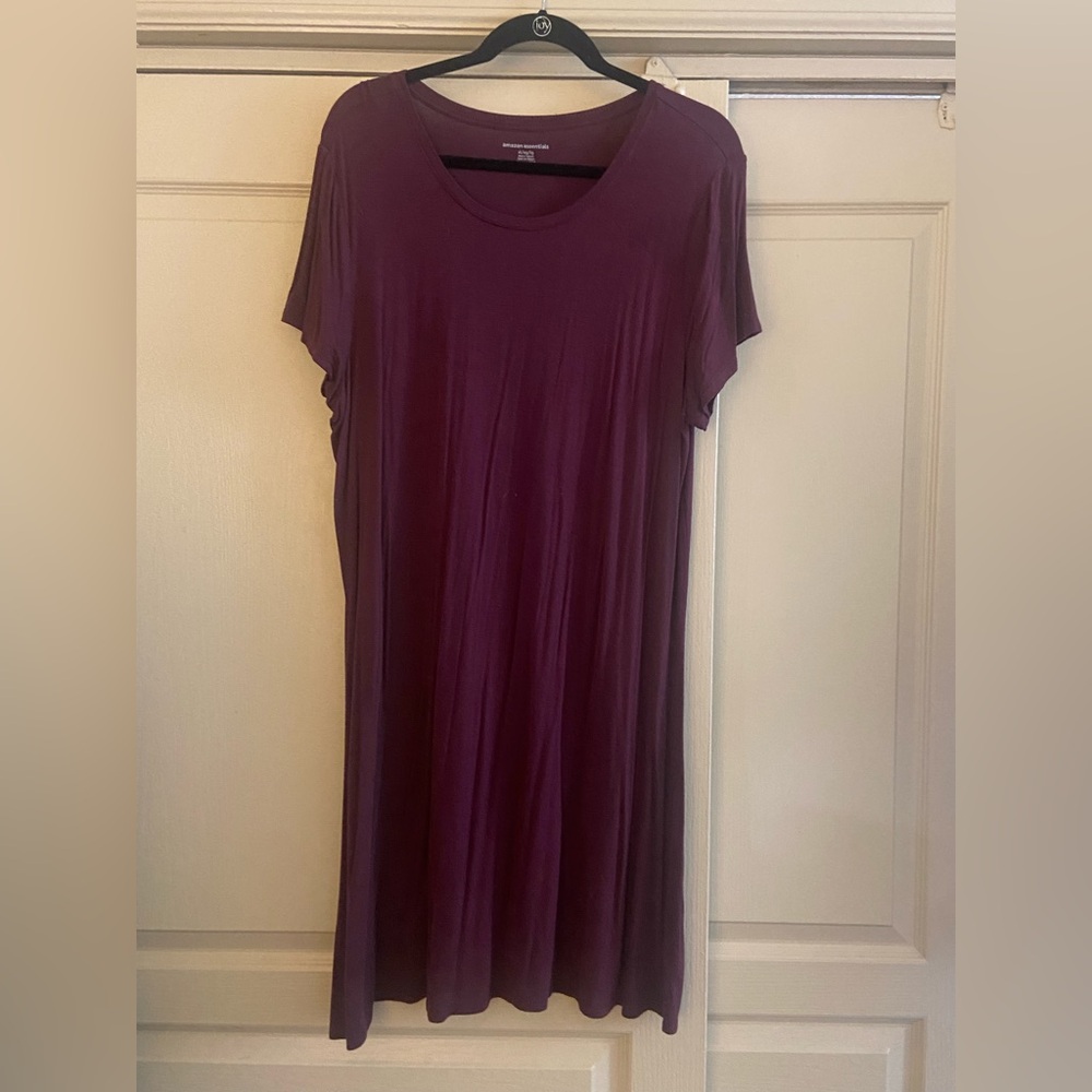 Purple Tshirt Dress